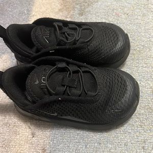 All black toddler Nikes